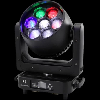 Вращающиеся головы LED типа WASH SHOW GLOW SG 0760WASHBE 106408