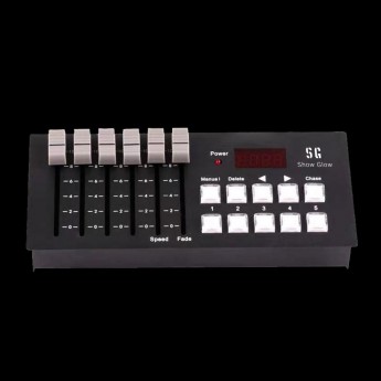 Световый пульт, контроллер DMX SHOW GLOW SG V-K02 106453