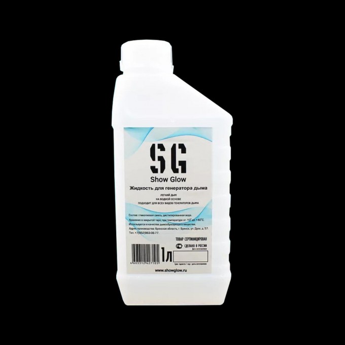 Жидкость для машин спецэффектов SHOW GLOW SG FL-1L 106511